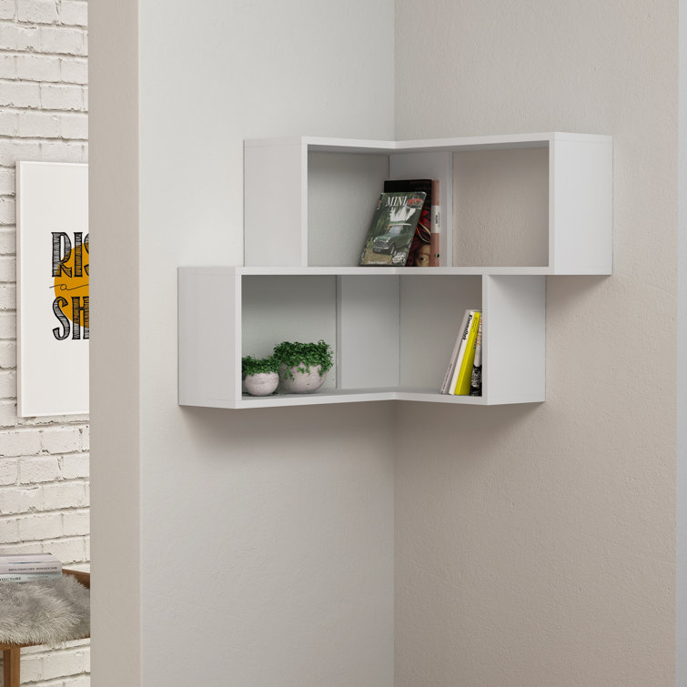Brayden Studio Wandregal Ecke & Bewertungen Wayfair.de